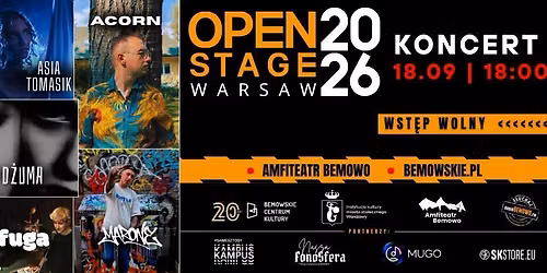 OPEN STAGE 2026 \u2013 2. KONCERT 