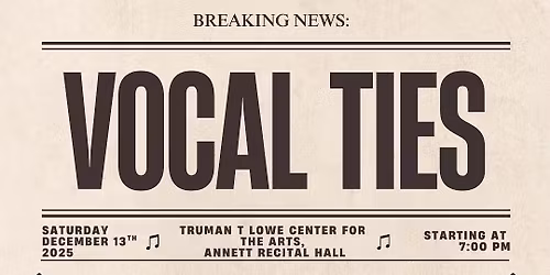 Vocal Ties Concert