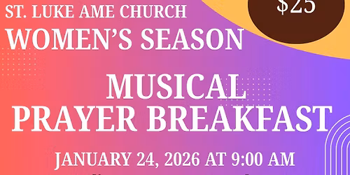 Musical Prayer Breakfast \/ Women\u2019s Season 