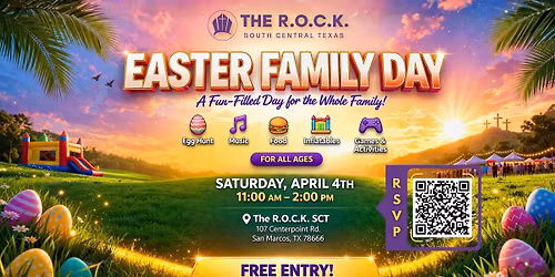 Easter Family Day at The R.O.C.K. SCT
