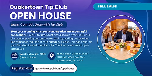 Quakertown Tip Club - Open House