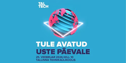 TalTechi avatud uste p\u00e4ev 2026