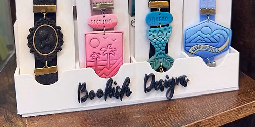 SMP October 22nd, 12:00-2:00pm, Fall Polymer Clay Bookmark  Workshop with Bookish Designs