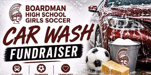 Boardman High School Girls Soccer Car Wash Fundraiser