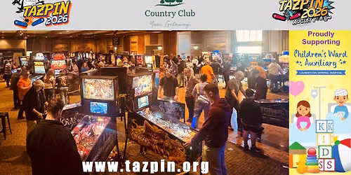 TAZPIN 2026 - The Tasmanian Pinball Festival
