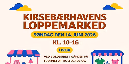 Kirseb\u00e6rhavens loppemarked