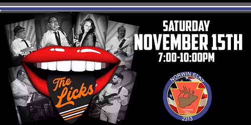 The Licks @ Norwin Elks!