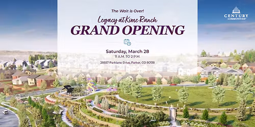 New Community Grand Opening in Parker, CO