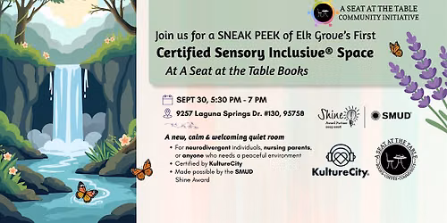 Sneak Peek of Elk Grove's First Sensory Inclusive\u00ae Space