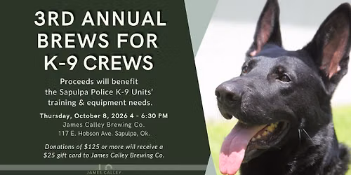 Brews for K-9 Crews