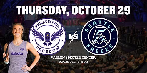 Philadelphia Freedom vs. Seattle Freeze | NSL Team Match