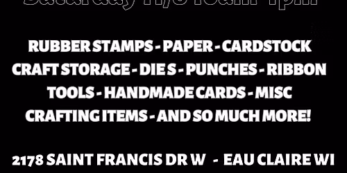 Craft Thrift Sale @Makers\u2019Studio