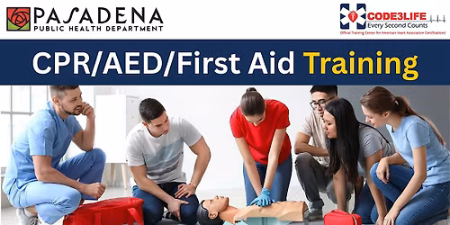 CPR\/AED\/First Aid Training - [ENGLISH CLASS]