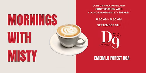 Mornings with Misty - Emerald Forest HOA