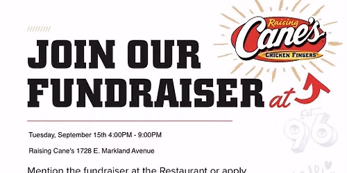 Raising Canes - Dine to Donate