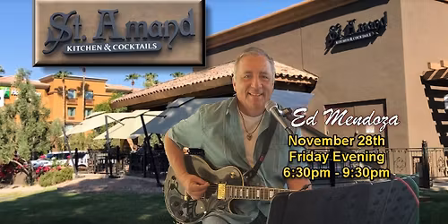 Live Music in Chandler- Ed Mendoza