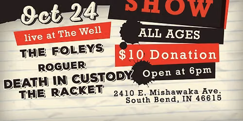 Wrecked Hooligan Presents: All Ages Punk Show