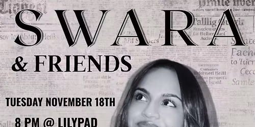 Swara & Friends with Jules Kessler