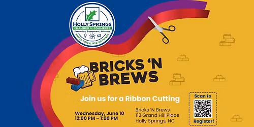 Bricks 'N Brews Ribbon Cutting