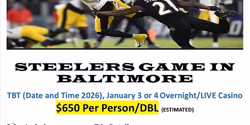 Football Game in Baltimore 