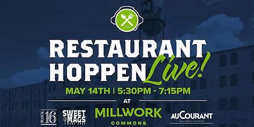 Restaurant Hoppen Live at Millwork Commons!