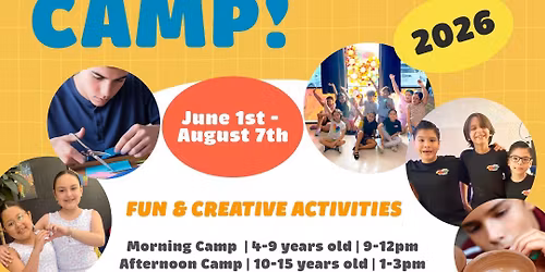 Summer Art Camp 2026