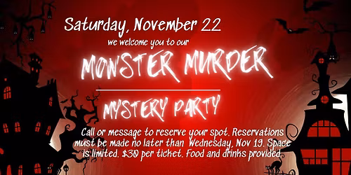 Monster Murder Mystery Party