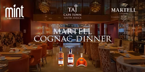 Martell Cognac whiskey pairing dinner