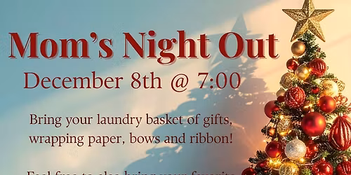 MomCo Mom's Night Out Christmas Wrapping