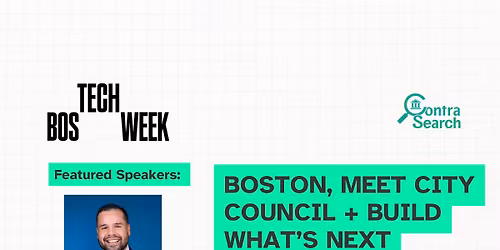 Tech Networking Event with Boston City Council