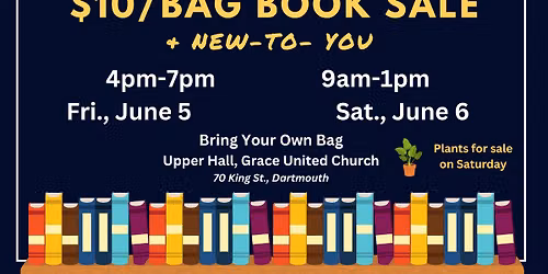 $10\/Bag Book Sale & New-to-You Sale