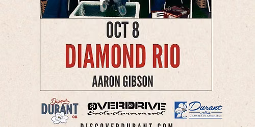 Diamond Rio w\/ Aaron Gibson: Discover Durant Fall Concert Series