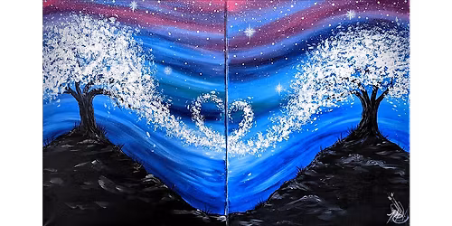 Romantic Trees at Twilight - Paint and Sip in Austin | Classpop!\u2122