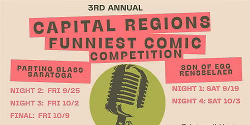 Capital Region's Funniest Comic Night 3