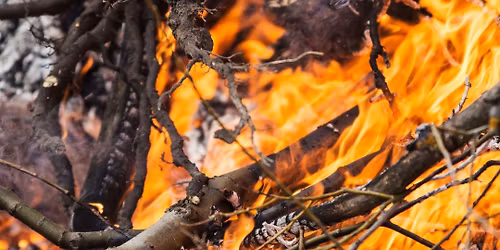 Elwood Wood-Pile Burn