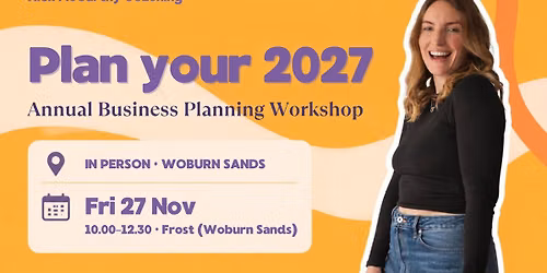 2027 Business Planning Workshop