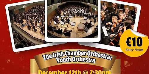 Christmas concert with the Irish Youth chamber orchestra