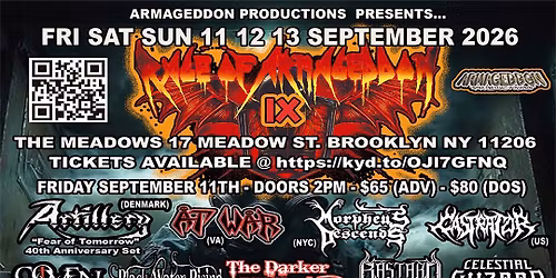 Rage of Armageddon 9 fest