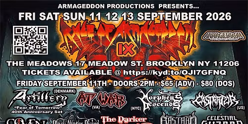 Rage of Armageddon 9 fest
