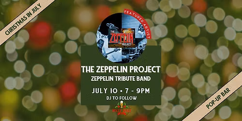 The Zeppelin Project | LIVE at Holly Jolly Pop-Up Bar at Third Rail!