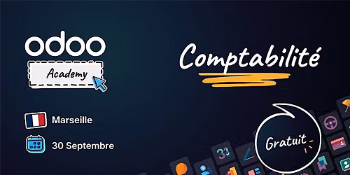 Odoo Academy Comptabilit\u00e9 - Marseille
