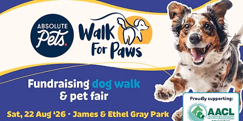 Absolute Pets Walk for Paws 2026