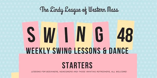 LAST DANCE, TUESDAY JUNE 9!  Weekly Tuesday Swing Dance with Lessons!