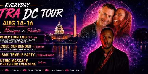 A Weekend of Connection, Trust, Sacred Play & Transformation w\/Monique, Peter, & Pocketz
