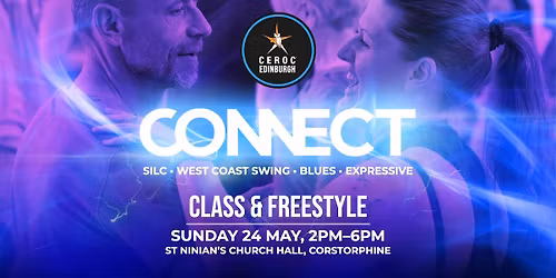 Ceroc Edinburgh: Connect Smooth Sunday Class and Freestyle