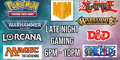 Late Night Gaming @ Mad for Miniatures 