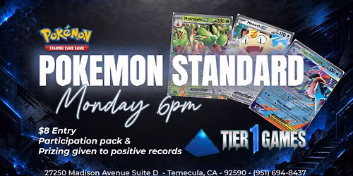 Pokemon Standard Mondays