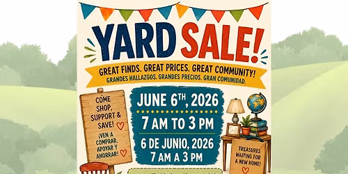 HARBOR PINES COMMUNITY YARD SALE!
