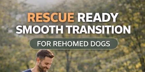 Smooth Transition For Rehomed Dogs Seminar