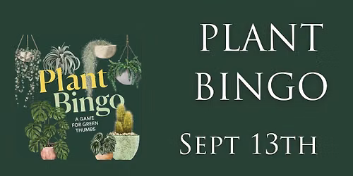 September Plant Bingo at Rhoads
